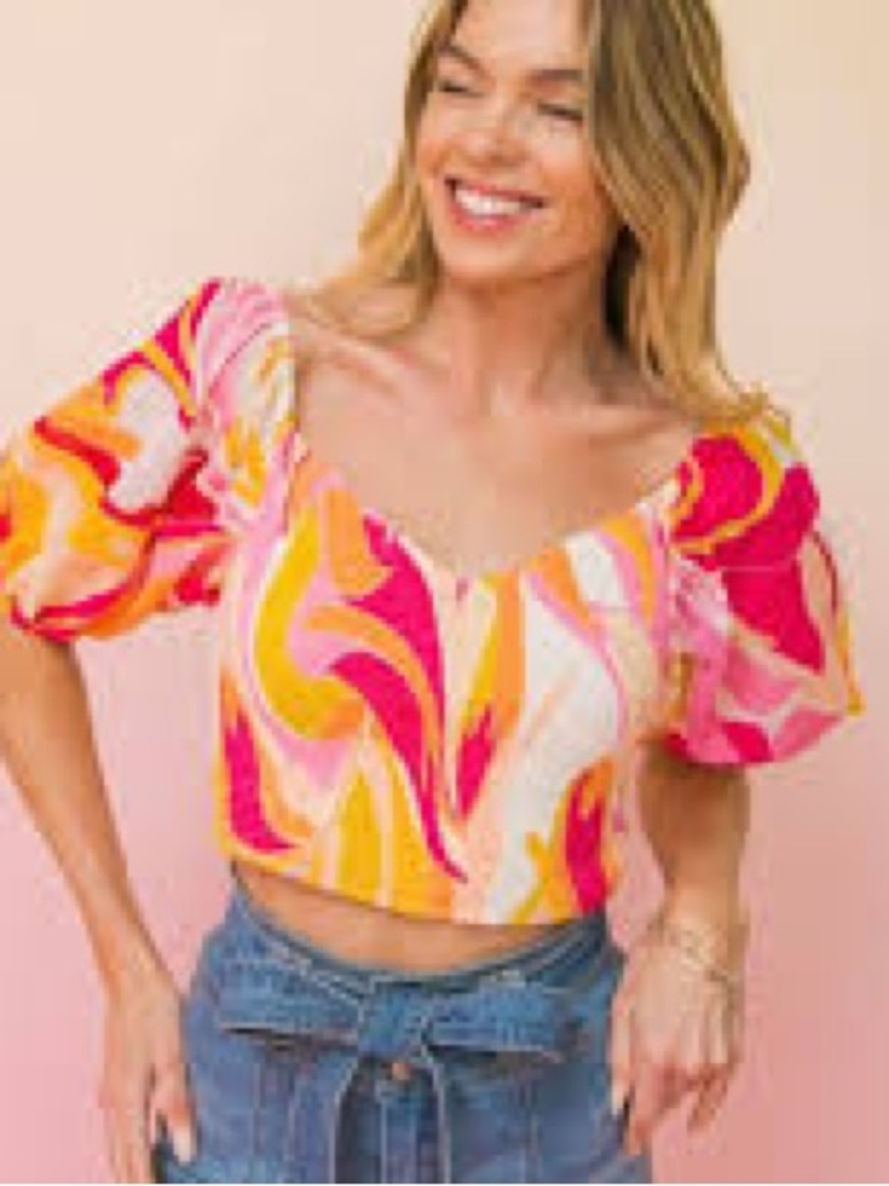 NWOT Flying Tomato Crop Top Size Medium